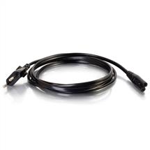 C2g Power Cables | C2G 80617 power cable Black 2 m CEE7/7 C7 coupler | Quzo
