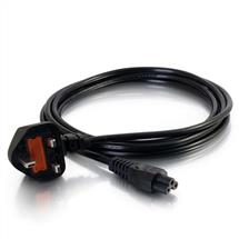 C2g Power Cables | C2G 80603 power cable Black 3 m C5 coupler BS 1363
