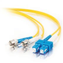 C2g Fibre Optic Cables | C2G 85585 fibre optic cable 30 m OFNR SC ST Yellow