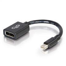 C2G 15cm Mini DisplayPort to DisplayPort Adapter Converter 4K UHD