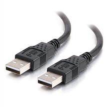 C2G 2m USB 2.0 A Cable M USB cable USB A Black | Quzo UK