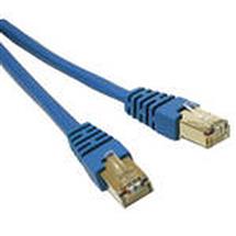 4m Blue Cat5e Booted Shielded (STP) Network RJ45 Patch Cable