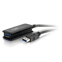 5m USB 3.0 USB-A Male to USB-A Female Active Extension Cable Black