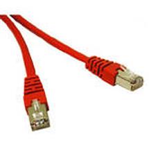 C2g 7m Cat5e Patch Cable | 7m Red Cat5e Shielded (F/UTP) RJ45 Snagless Patch Cable