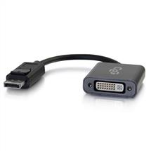 8in Display Port Male to DVI Dual Link Female Adapter Black