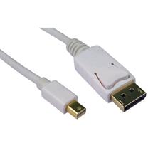 Cables Direct CDLMDP-102 DisplayPort cable 2 m Mini DisplayPort White