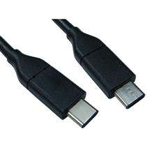 Cables Direct USB C/USB C 1m USB cable USB 3.2 Gen 2 (3.1 Gen 2) Black