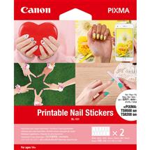 Canon Printable Nail Stickers NL101, 24 stickers. Product colour: