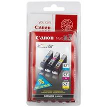 Canon CLI-521 C/M/Y Colour Ink Cartridge Multipack
