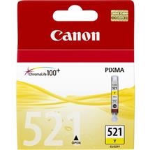 Canon CLI521Y Yellow Ink Cartridge. Colour ink type: Pigmentbased ink,