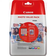 Canon CLI571 C/M/Y/BK. Cartridge capacity: Standard Yield, Black ink
