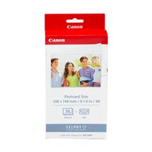 Canon KP36IP Colour Ink + 100 x 148 mm Paper Set, 36 Sheets. Printing