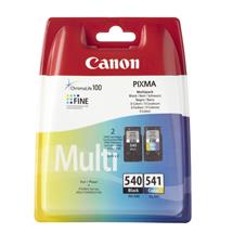 Canon PG540/CL541 C/M/Y Ink Cartridge Multipack. Cartridge capacity: