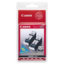 Canon PGI-520BK Black Ink Cartridge (Twin Pack) | In Stock