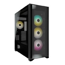 Plastic, Steel, Tempered glass | Corsair iCUE 7000X RGB Full Tower Black | In Stock