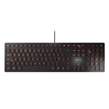 Cherry Keyboards | CHERRY KC 6000 SLIM Corded Keyboard, Black, USB (QWERTY - UK)