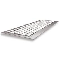 CHERRY STRAIT 3.0 keyboard USB QWERTY Nordic Silver, White