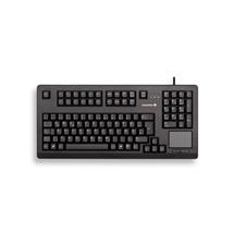 Cherry G80-11900 | CHERRY TouchBoard G8011900 Corded Keyboard with Touchpad, Black, USB,