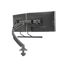 Kontour™ K1D Dynamic Desk Clamp Mount Dual Monitor Array