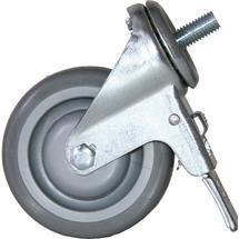 Heavy-Duty Casters for Chief's PFC and MFC Mobile Carts - Silver
