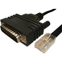 Cisco Serial Cables | Cisco CAB-CONAUX= serial cable Black 1.8 m DB25 RJ-45