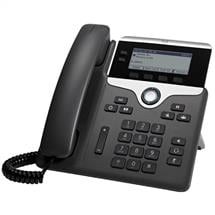 Cisco IP Business Phone 7821 w, 3.5inch Greyscale Display, Class 1