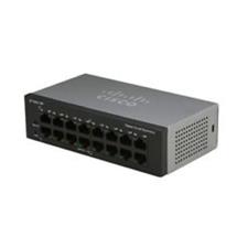 16 Port Gigabit Switch | Cisco SF110D-16 Unmanaged L2 Fast Ethernet (10/100) Black