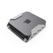 PC Security Enclosures | Compulocks Mac mini Security Mount with Keyed Cable Lock Silver