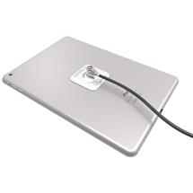 Compulocks Universal Tablet Lock Plate with Keyed Cable Lock Black
