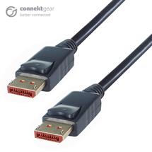 Dp Building Systems  | CONNEkT Gear 3m V1.4 5K DisplayPort Connector Cable  Male to Male Gold