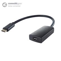 connektgear USB 3.1 Type C to Mini DP Active 4K Adapter  Male to