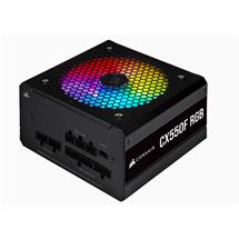 Corsair CX550F RGB | Corsair CX550F RGB, 550 W, 120  240 V, 47  63 Hz, 10  5 A, 120 W,