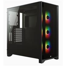 PC Cases | Corsair iCUE 4000X RGB Midi Tower Black | In Stock
