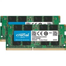 Crucial CT2K8G4SFRA32A. Component for: Laptop, Internal memory: 16 GB,