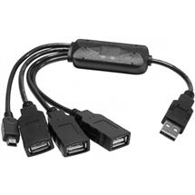 CUC Exertis Connect 021210 interface hub USB 2.0 480 Mbit/s Black