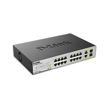 DLink DES1018MP network switch Unmanaged Fast Ethernet (10/100) Black