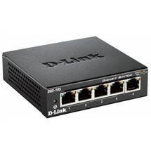 D-Link Network Switches | D-Link DGS-105 Unmanaged Black | Quzo UK