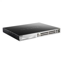 24 x 10/100/1000BASET PoE ports (370W budget) Layer 3 Stackable