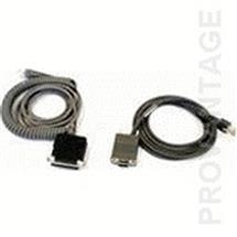 Datalogic Serial Cables | Datalogic CAB408 RS232 Pwr Coil 9Pin Fem. Connector 1: DB9, Connector
