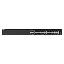 DELL NSeries N1124PON Managed L2 Gigabit Ethernet (10/100/1000) Black