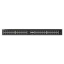 DELL NSeries N1148PON Managed L2 Gigabit Ethernet (10/100/1000) Black