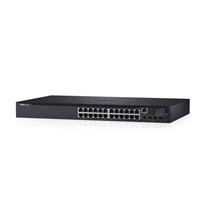 DELL N1524 Managed L3 Gigabit Ethernet (10/100/1000) Black 1U