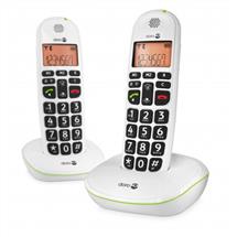 Doro Telephones | Doro PhoneEasy 100w duo DECT telephone Caller ID White