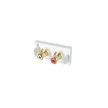 Cables | DP Building Systems 20-0012 cable gender changer 2 x RCA White