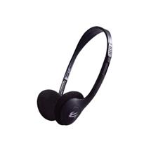 Economy stereo headset featuring moulded | Quzo UK