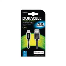 Duracell Sync/Charge Cable 1 Metre Black | Duracell Sync/Charge Cable 1 Metre Black | Quzo UK
