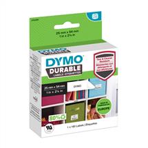 DYMO LabelWriter™ Durable Labels  25 x 54mm. Product colour: White,