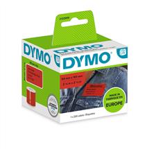 Dymo  | DYMO LW Coloured Shipping/Name Badge Label RED  54x101  1 Roll á 220
