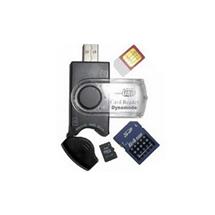 Dynamode USB-CR-31 card reader USB 2.0 Black | Quzo UK