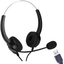 EDIS EC134 headphones/headset Wired Headband Office/Call center USB